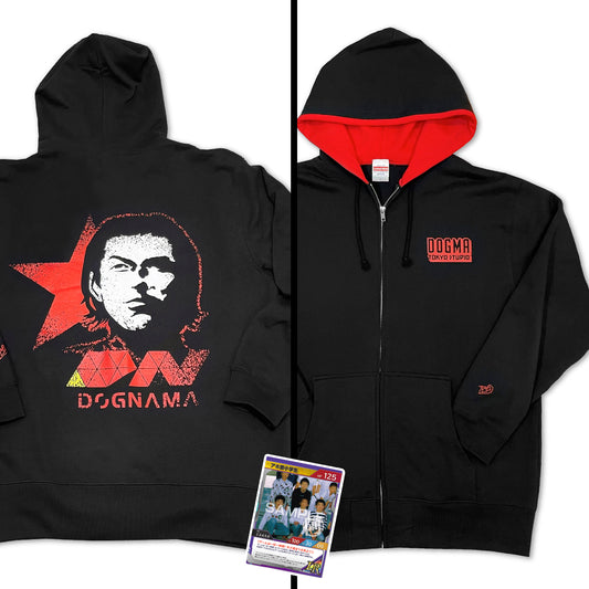 DGNM パーカー CHE・DOGMA Ver+アホ面小学生トレカ 付き