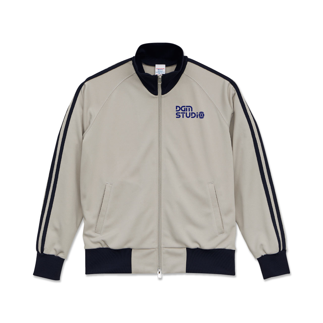 ナイシングガルーダジャージ(ライトグレー × ネイビー)+ ドグマ風見 直筆ミニサイン色紙付き