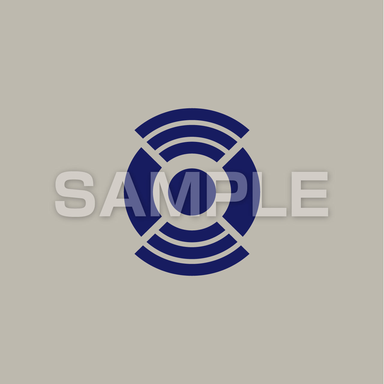 ナイシングガルーダジャージ(ライトグレー × ネイビー)+ ドグマ風見 直筆ミニサイン色紙付き